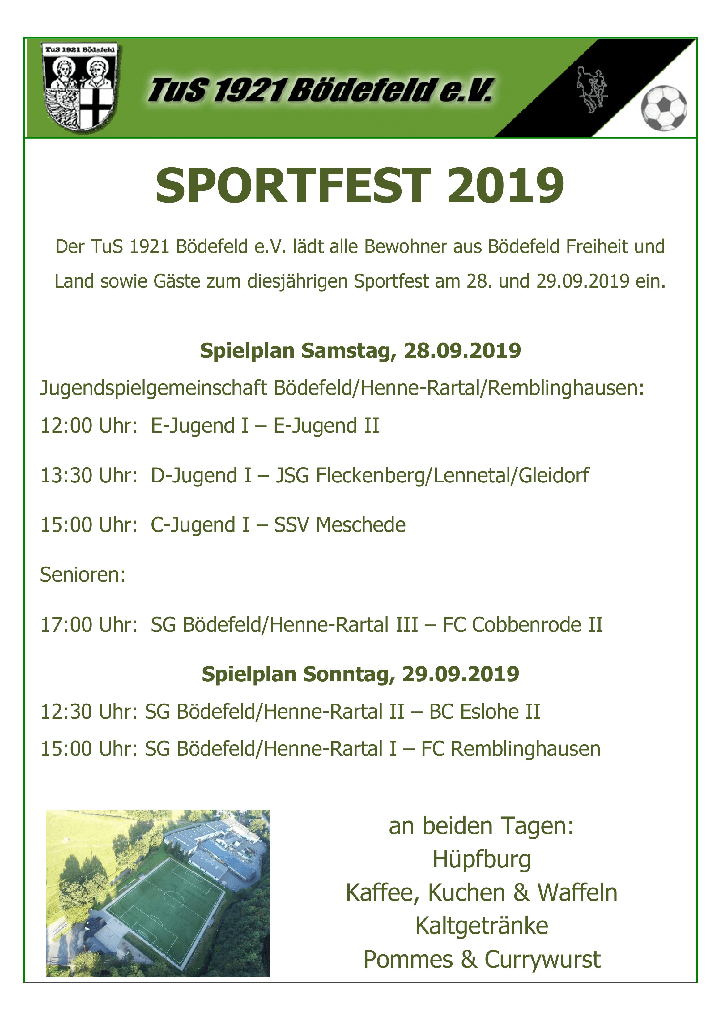 Sportfest Bödefeld 2019